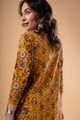 Image for Kusvaa Wkr336 Aarunya Handblock A Line Kurta Shoulder