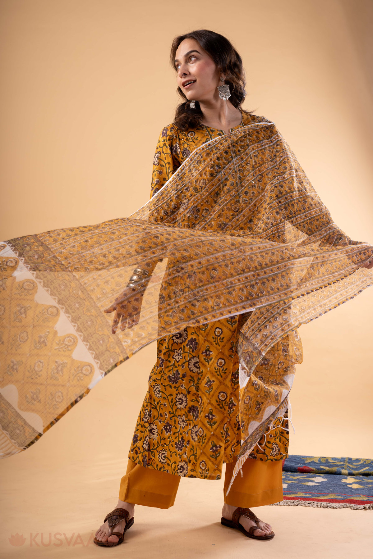 Image for Kusvaa Wkr336dup Aarunya Dupatta Front