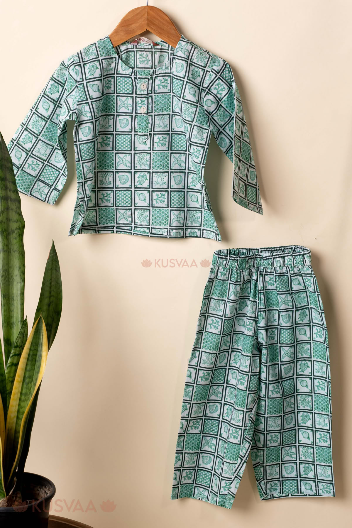 Image for Kusvaa Byw073 Yuvan Cotton Kids Lounge Wear Front