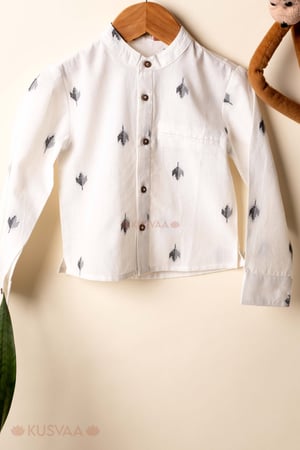 Image for Kusvaa Byw075 Vihaan Handloom Cotton Boys Shirt Featured