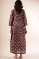 Image for Kusvaa Dr100 Hradini Handblock Cotton Dress Back