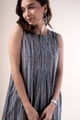 Image for Kusvaa Dr103 Shreya Ajrakh Cotton A Line Grey Dress Style.jpg