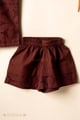 Image for Kusvaa Grw120 Gauri Cotton Girls Top Short Set Lower
