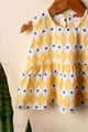 Image for Kusvaa Grw124 Diya Cotton Girls Top Short Set Front