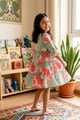 Image for Kusvaa Grw129 Ira Cotton Girls Frock Ai