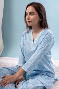 Image for Kusvaa Lwj014 Avani Cotton Blue Nightsuit Set Featured.jpg