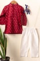 Image for Kusvaa Byw079 Ojas Boys Kurta Pant Set Full View