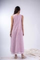 Image for Kusvaa Dr108 Gomti Handloom Cotton Dress Back