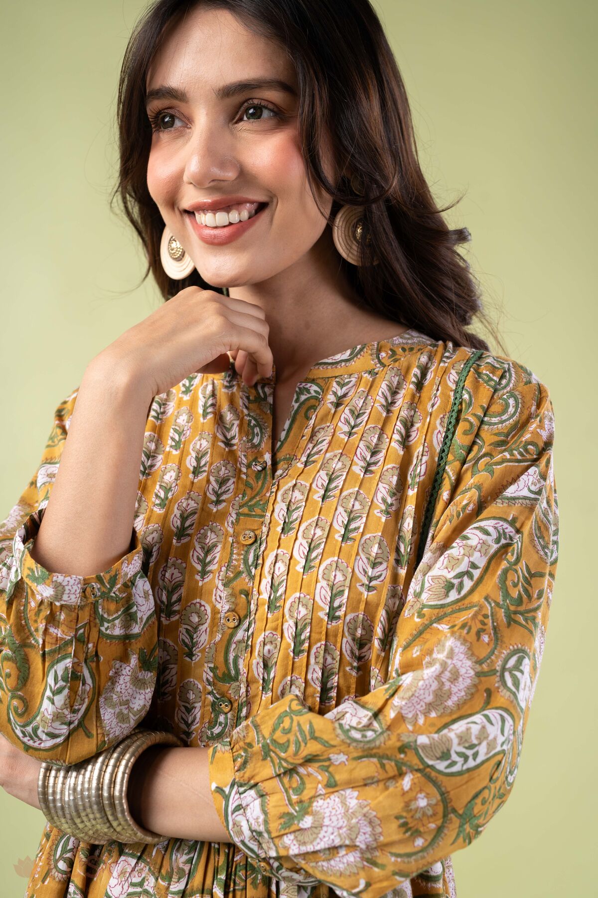 Image for Kusvaa Dr114 Haanvi Mulmul Women Dress Featured