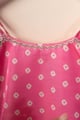 Image for Kusvaa Grw131 Cauvery Modal Satin Lehariya Print Kids Set Neck
