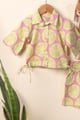 Image for Kusvaa Grw133 Daksha Cotton Co Ord Set For Girls Top