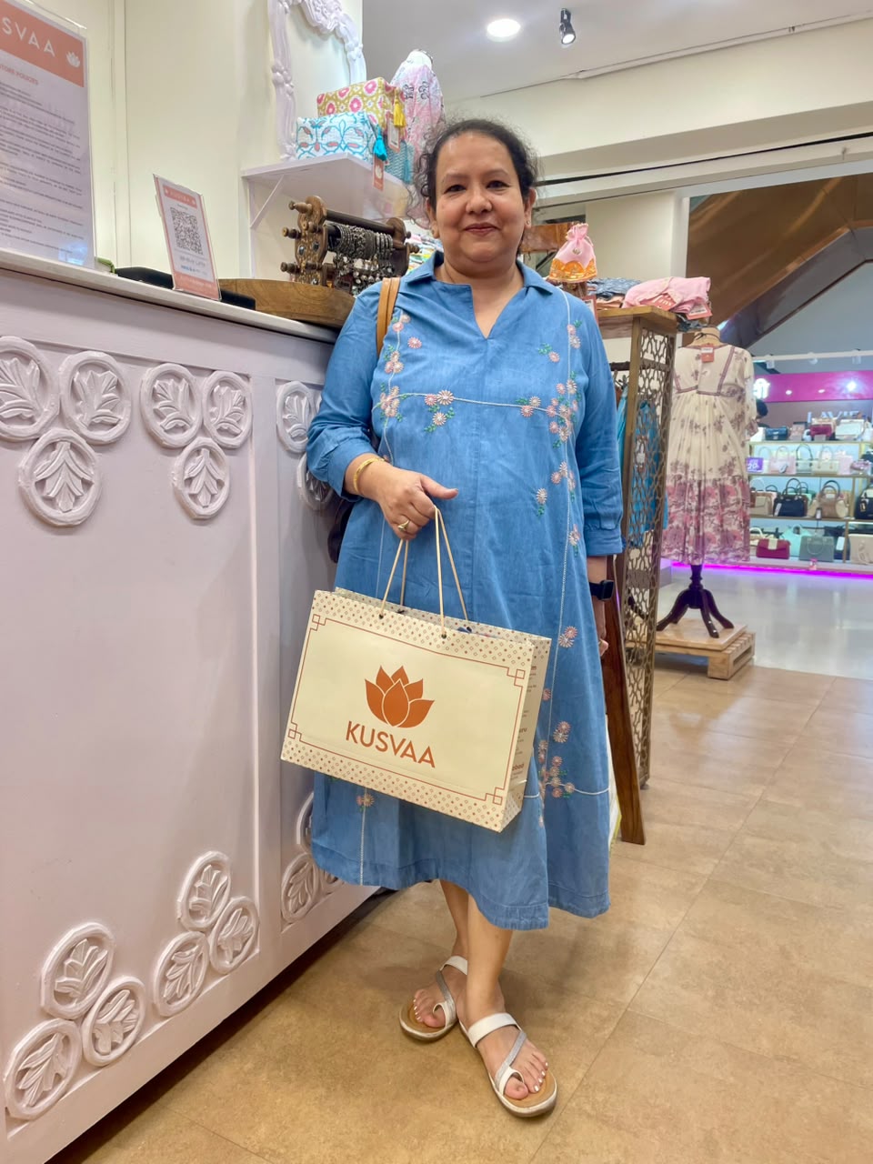 A Kusvaa moment at Kusvaa DLF Mega Mall