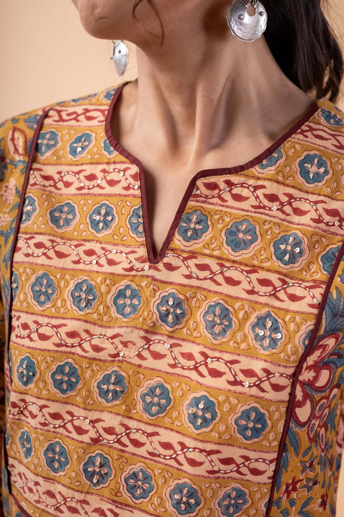 Image for Kusvaa Ne1149 Kurta Closeup