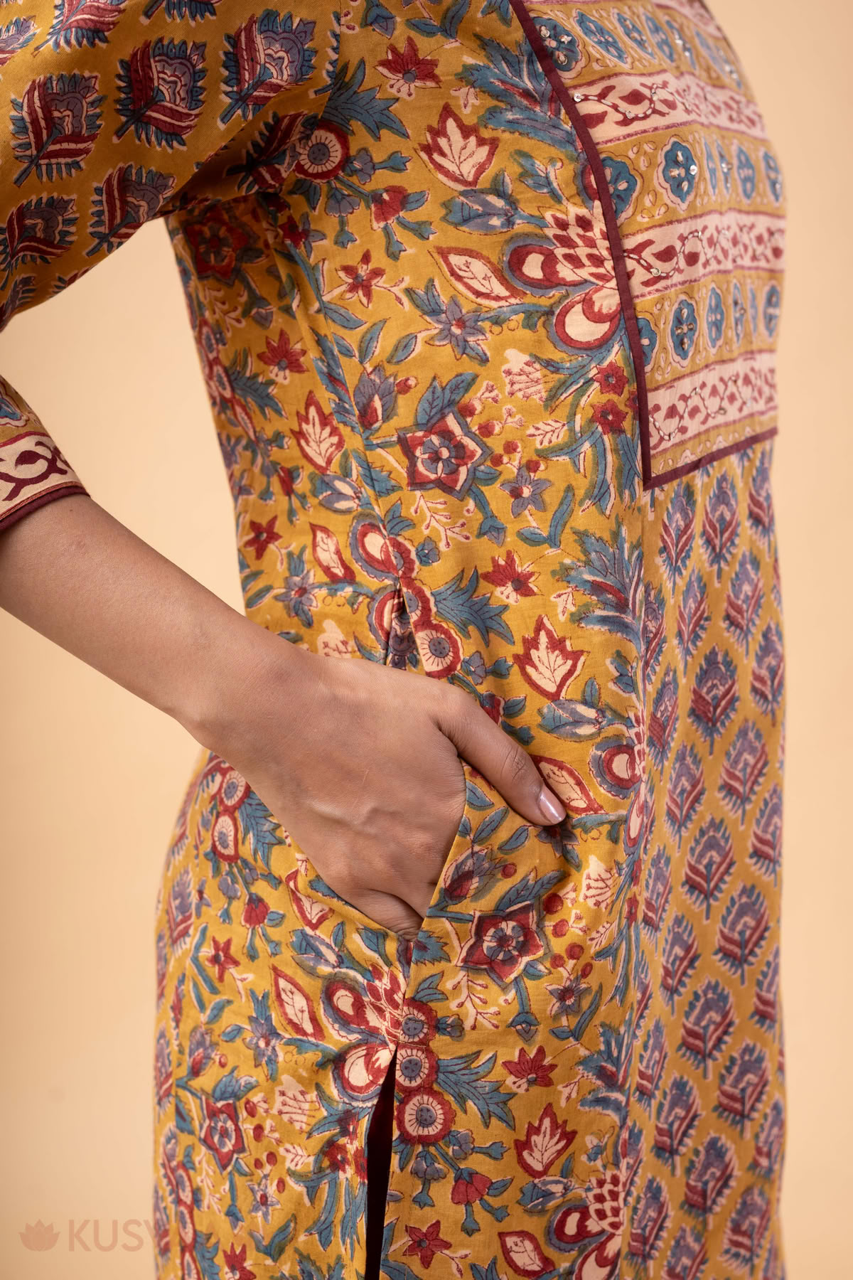 Image for Kusvaa Ne1149 Kurta Pocket