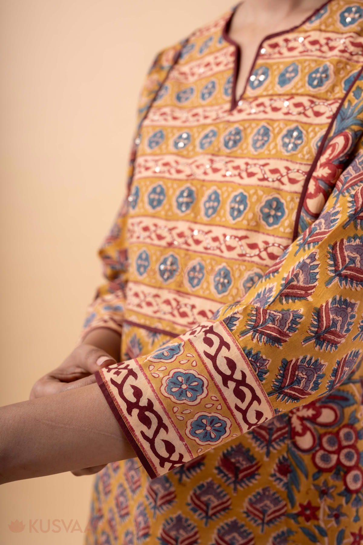 Image for Kusvaa Ne1149 Kurta Sleeves