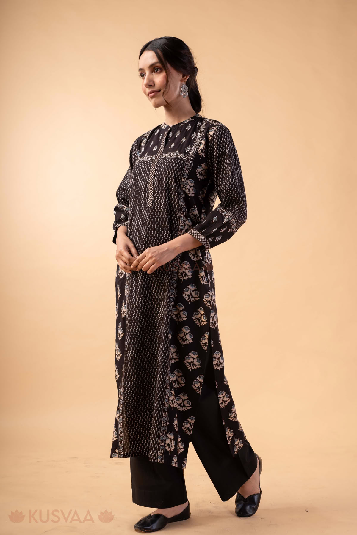 Image for Kusvaa Ne909 Kurta Side