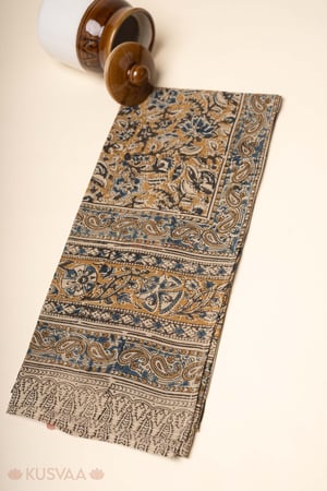 Image for Kusvaa Sto016 Assam Silk Kalamkari Stole Featured