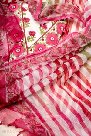 Image for Kusvaa Wkr298dup Shaila Kota Doriya Dupatta Featured