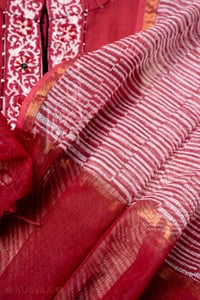 Image for Kusvaa Wkr304dup Radhisha Kota Doriya Dupatta Closeup