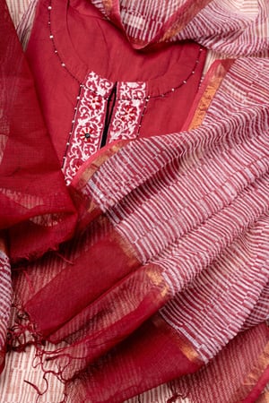 Image for Kusvaa Wkr304dup Radhisha Kota Doriya Dupatta Featured