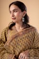 Image for Kusvaa Wkr328 Cheshta Handblock Cotton A Line Kurta Dupatta Featured