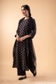 Image for Kusvaa Wkr354 Ishani Cotton Straight Fit Kurta Dupatta Walk