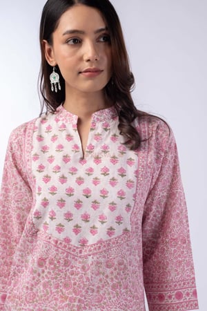 Image for Kusvaa Wkr356 Nisha Cotton Straight Fit Kurta New