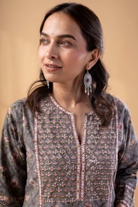 Image for Kusvaa Wkr358 Riya Cotton Straight Fit Kurta Featured
