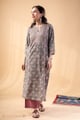 Image for Kusvaa Wkr358 Riya Cotton Straight Fit Kurta Front