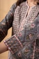 Image for Kusvaa Wkr358 Riya Cotton Straight Fit Kurta Sleeves