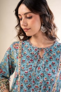 Image for Kusvaa Wkr359 Aashi Cotton A Line Kurta Featured