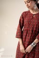 Image for Kusvaa Wkr360 Aditi Cotton A Line Kurta Style 2