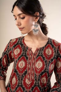 Image for Kusvaa Wkr362 Asha Cotton Straight Kurta Featured
