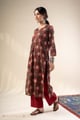 Image for Kusvaa Wkr362 Asha Cotton Straight Kurta Walk