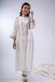 Image for Kusvaa Wkr365 Chhaya Handloom Cotton A Line Kurta Front
