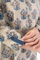 Image for Kusvaa Wkr367 Gargi Handloom Cotton Kurta Sleeves