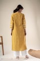 Image for Kusvaa Wkr370 Gitali Handloom Straight Fit Kurta Back