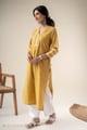 Image for Kusvaa Wkr370 Gitali Handloom Straight Fit Kurta Walk