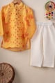 Image for Kusvaa Byw090 Ved Muslin Silk Kurta Pant Set Set