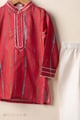 Image for Kusvaa Byw092 Naman Muslin Silk Kurta Pant Set Side