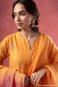 Image for Kusvaa Cood155 Prisha Chanderi Kurta Pant Set Featured