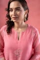 Image for Kusvaa Cood157 Hasita Chanderi Co Ord Set Closeup