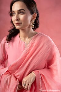 Image for Kusvaa Cood157 Hasita Chanderi Co Ord Set Featured