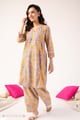 Image for Kusvaa Cood162 Meera Handwork Cotton Co Ord Set Style