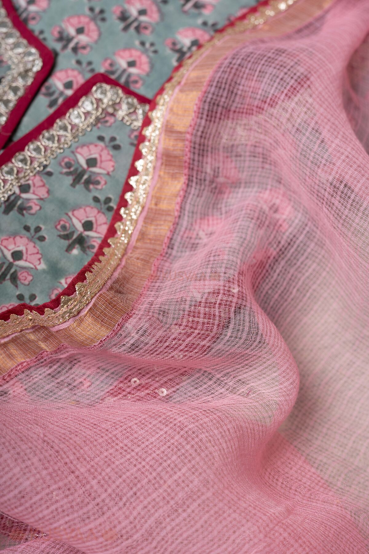 Image for Kusvaa Cood163dup Anu Kota Dupatta Detailing