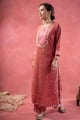 Image for Kusvaa Cood164 Avani Handwork Cotton Co Ord Set Front