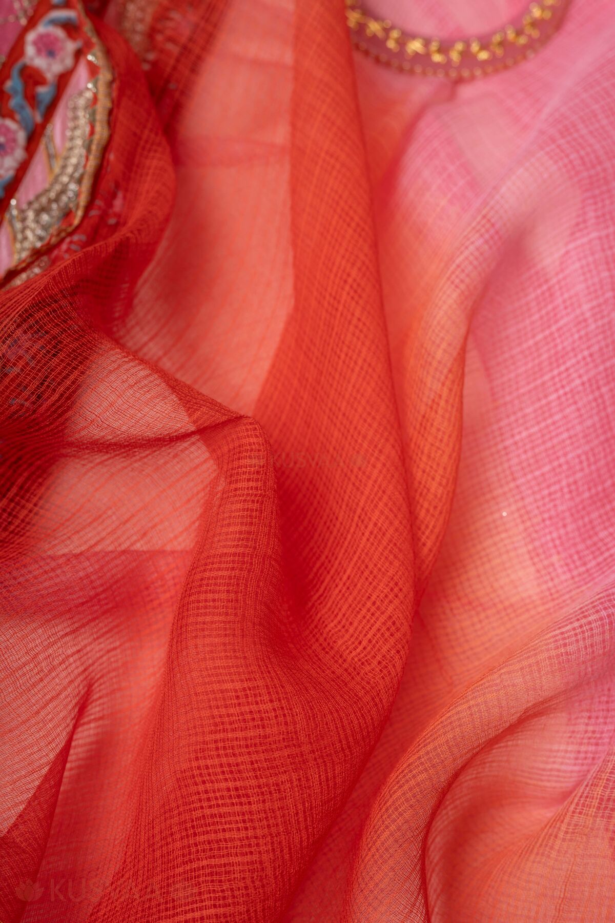 Image for Kusvaa Cood164dup Shalini Kota Dupatta Detailing