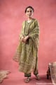Image for Kusvaa Cood168 Damini Handblock Co Ord Set Duppata3