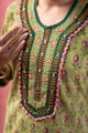 Image for Kusvaa Cood168 Damini Handblock Co Ord Set Nack