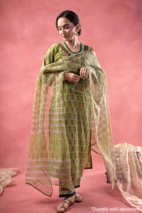 Image for Kusvaa Cood168 Damini Handblock Co Ord Set Style